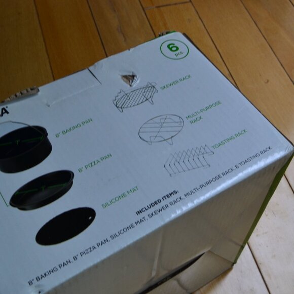 GoWISE USA Air Fryer Accessory Kit of 6 Pieces - Picture 6 of 15